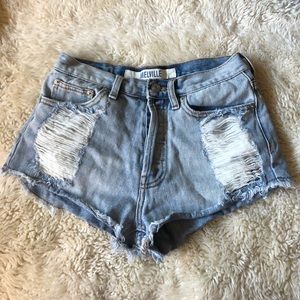 Brandy melville denim shorts